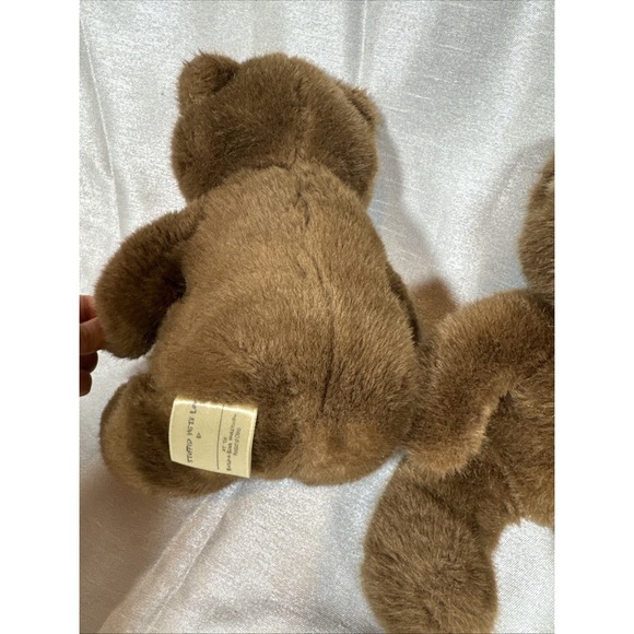 Vintage Build A Bear Workshop Brown Teddy Bear Plush Stuffed Animal 1997 BAB - Picture 4 of 10